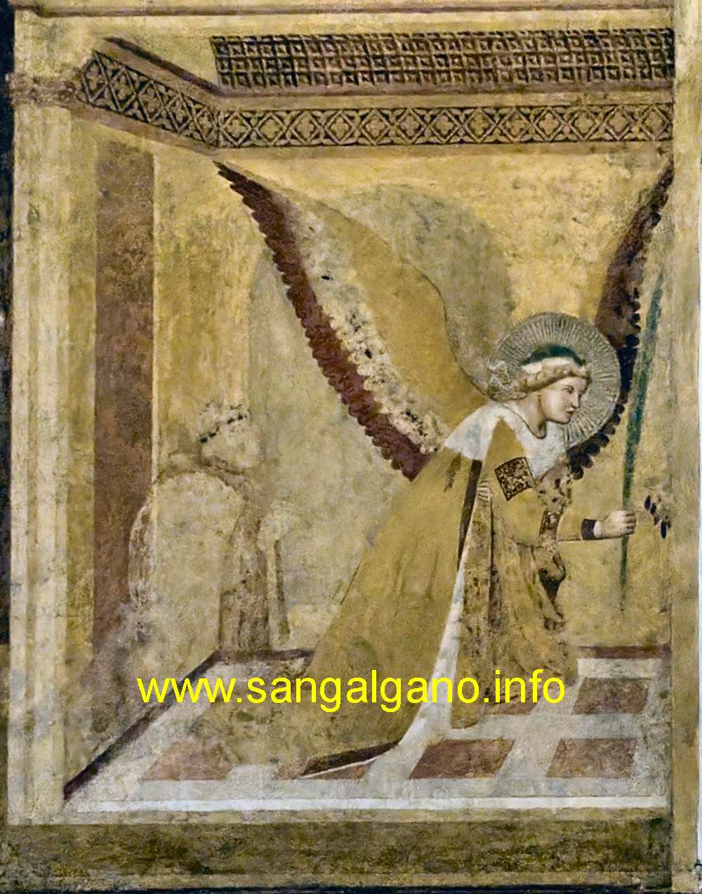 l'Annunciazione dopo i restauri